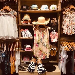 Rip Curl Peach Floral Mini Dress Cover Up Size L